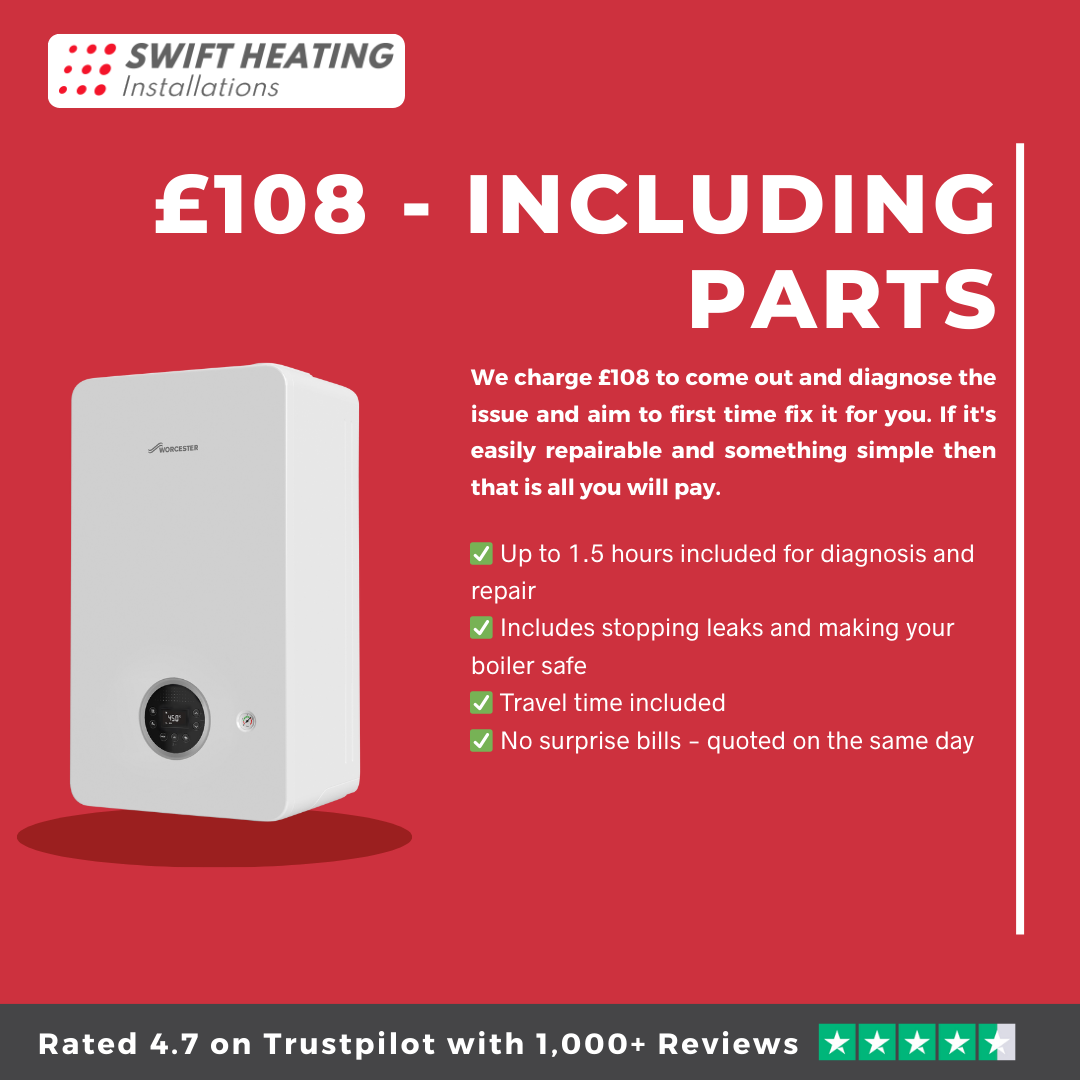 £108 Fixed Price Repair - Including Parts and Labour