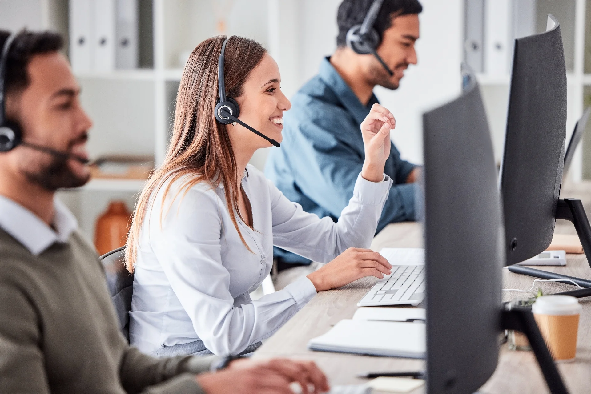 Customer service team